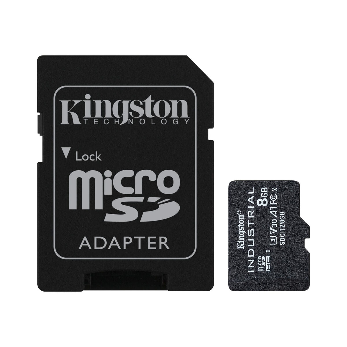 Micro SD Memory Card with Adaptor Kingston Industrial