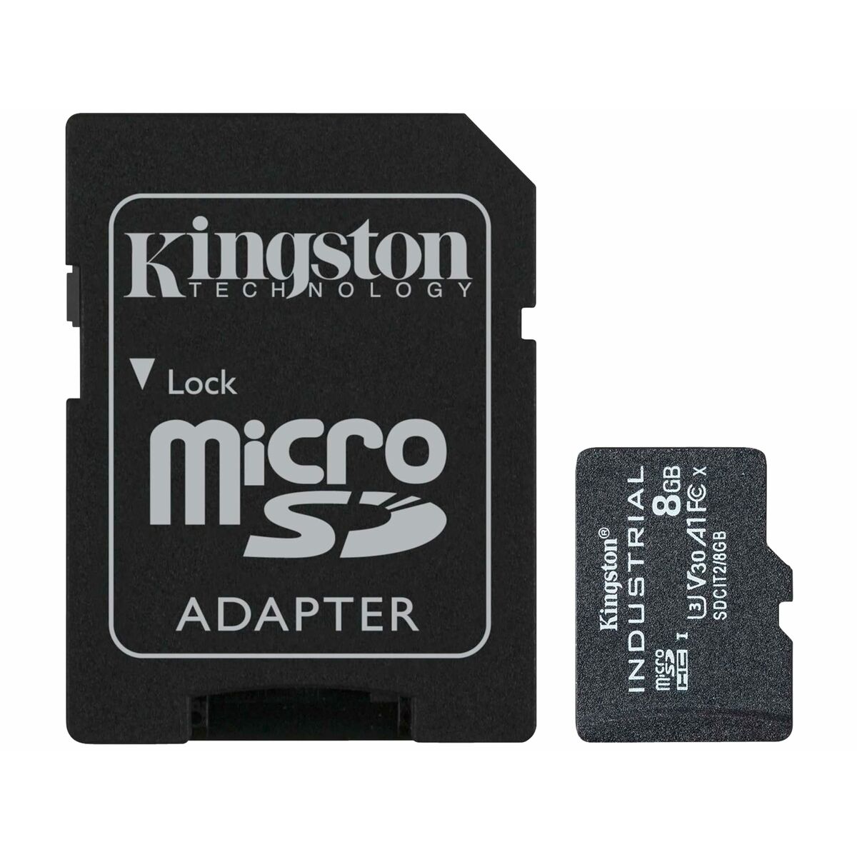 Micro SD Memory Card with Adaptor Kingston Industrial