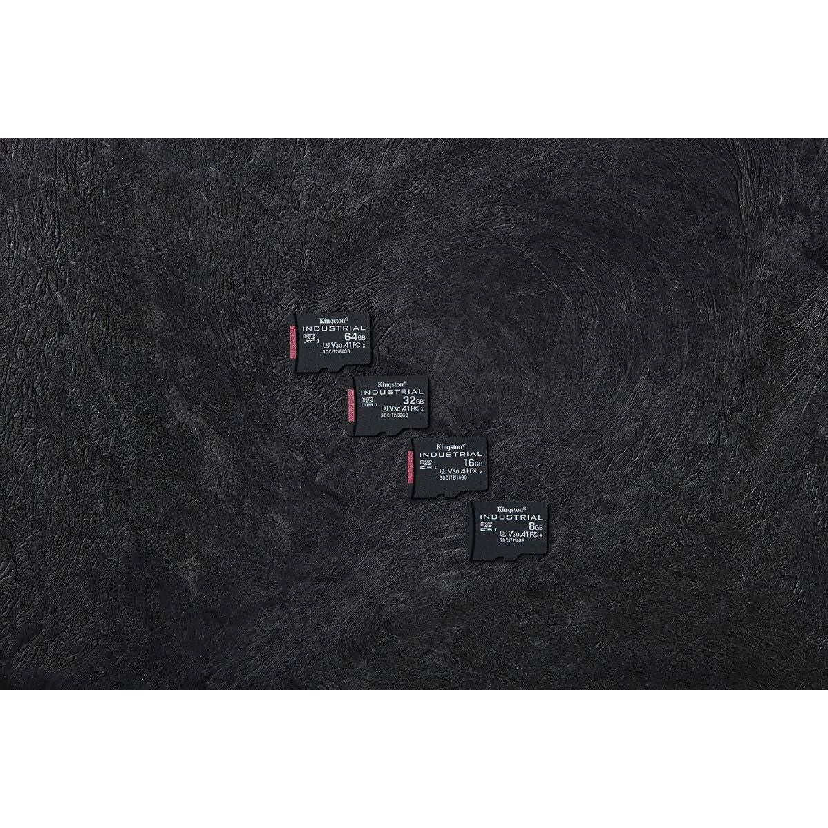 Micro SD Memory Card with Adaptor Kingston Industrial