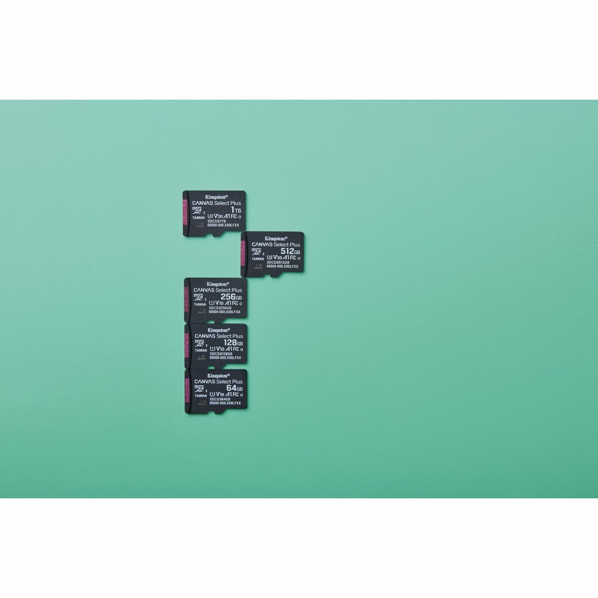 Micro SD Memory Card with Adaptor Kingston SDCS3/256GB