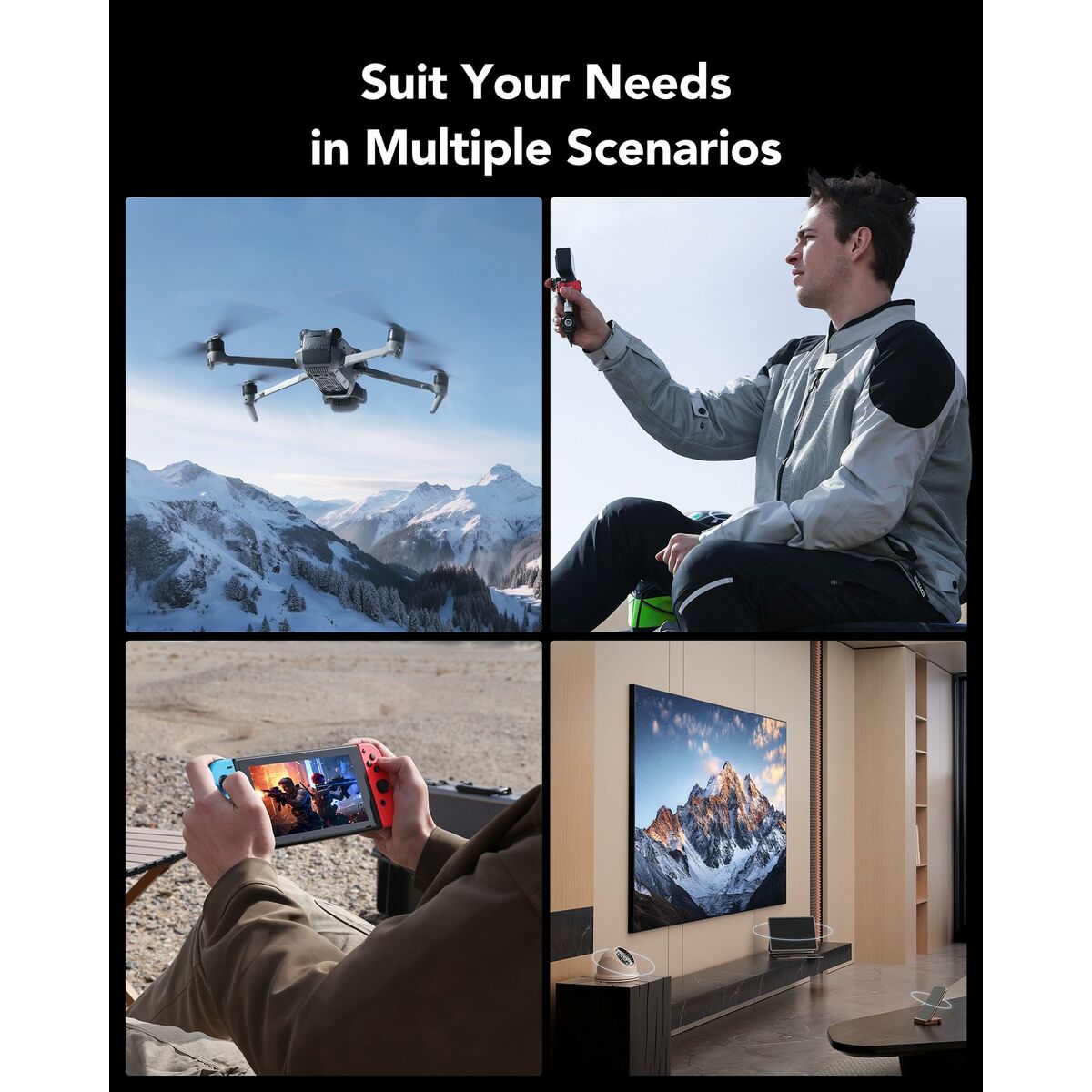 Micro SD Memory Card with Adaptor Lexar LMSSIPL001T-BNANG 1 TB