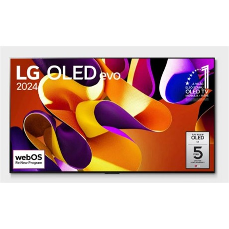 LG OLED evo smart tv,4K TV, Ultra HD TV,uhd TV, HDR,webOS ThinQ AI okos tv, 195 cm (OLED77G42LW)
