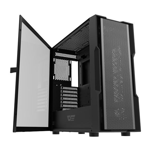 Carcasa computer, DarkFlash, DK431, Negru (DK431 Black)