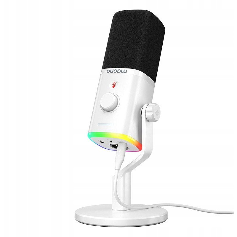 Maono PD100X Microphone (White) (50677-0)