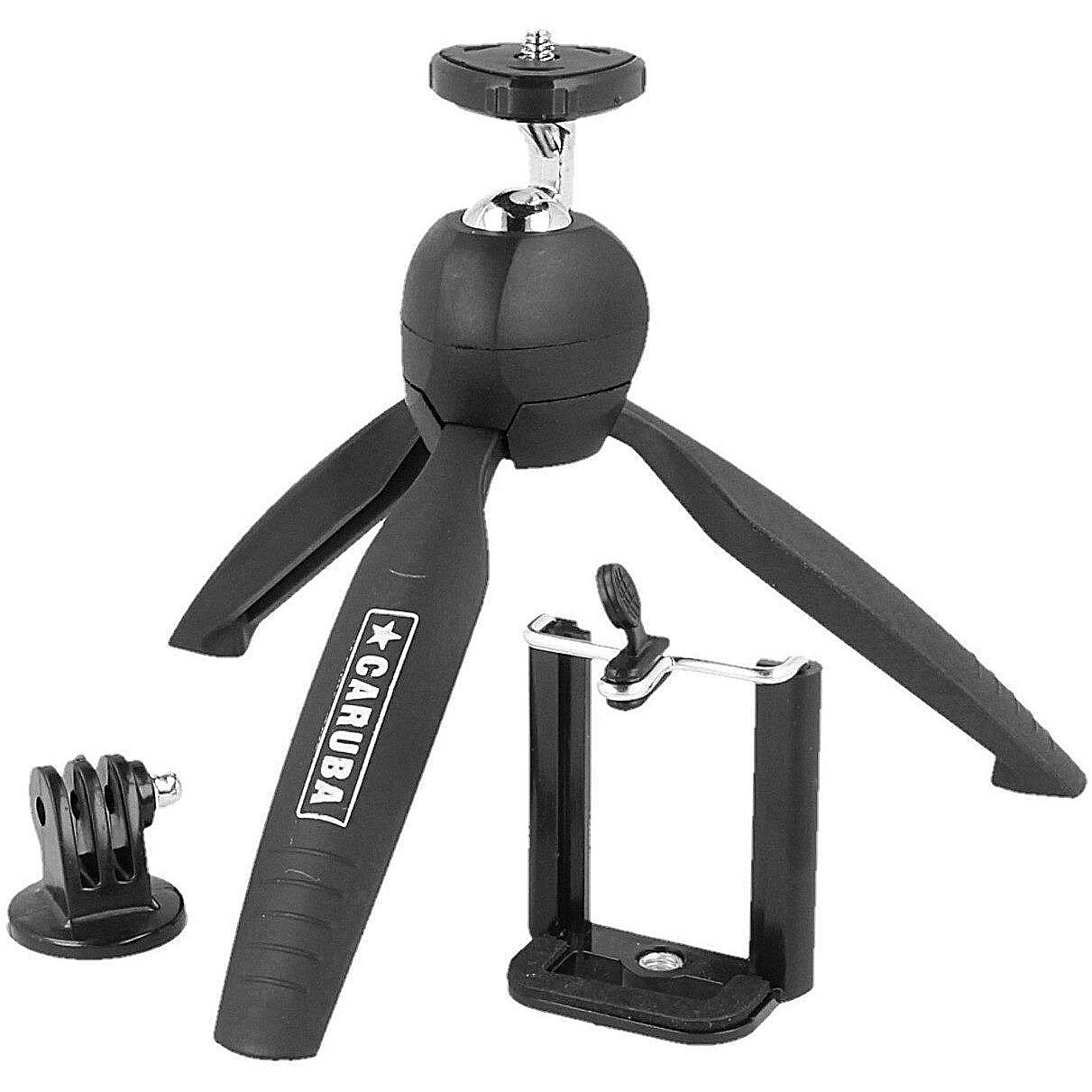 Caruba tripod Orbit15 + Phone & GoPro adapter ( )-0