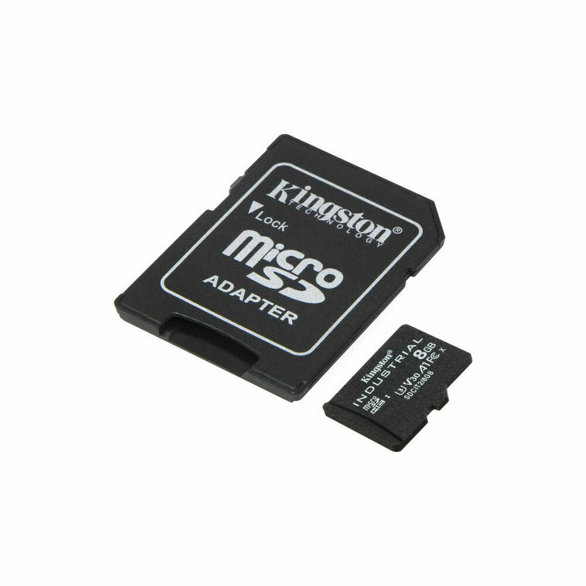 Micro SD Memory Card with Adaptor Kingston Industrial