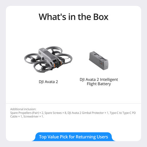 DJI Avata 2 FPV Drone