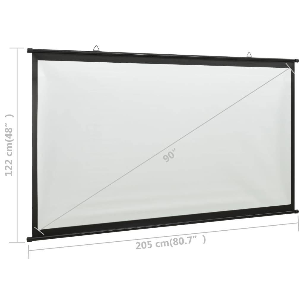 Projection Screen Home Theater Screen Pull-down Projector Screen 16:9