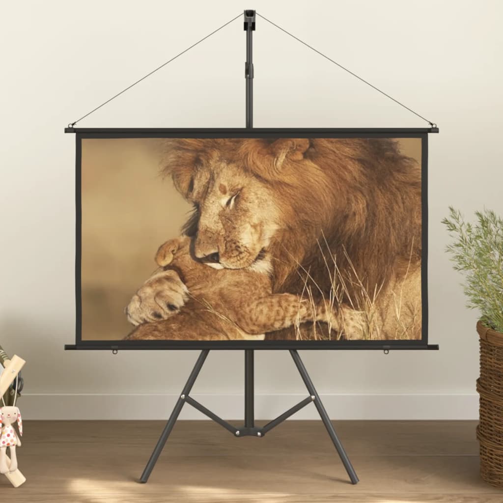 Projection screen Home Theater Screen Pull-down Projector Screen 4:3