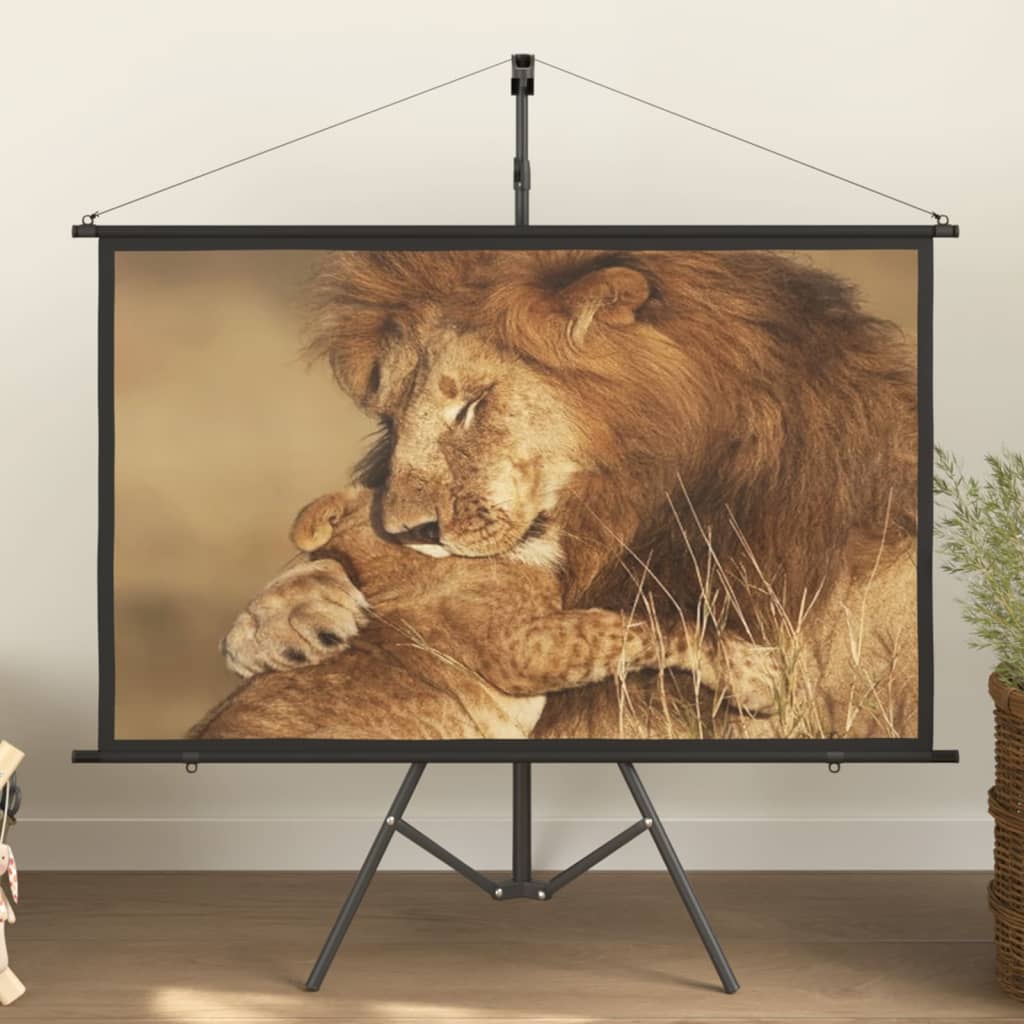 Projection screen Home Theater Screen Pull-down Projector Screen 4:3