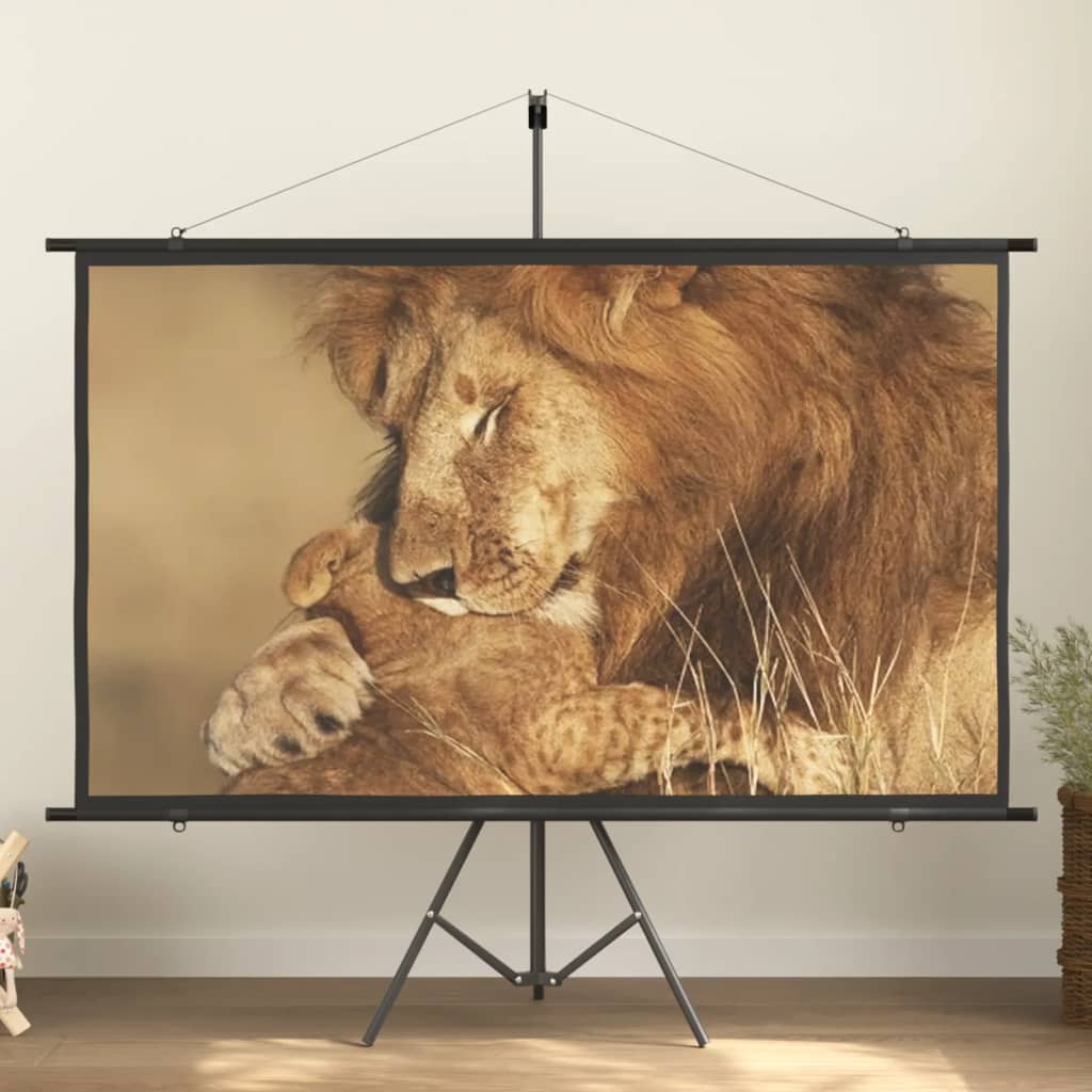 Projection screen Home Theater Screen Pull-down Projector Screen 4:3