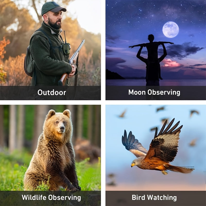 75x60 HD Spotting Scope with Tripod & Phone Mount