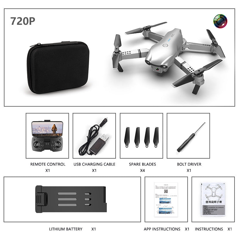 Compact Dual Camera Drone with Storage Bag