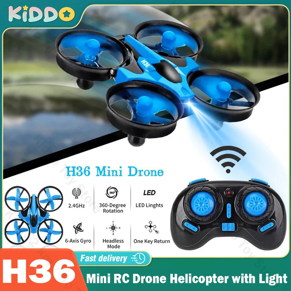 Compact JJRC H36 Mini Drone