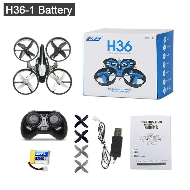 Compact JJRC H36 Mini Drone