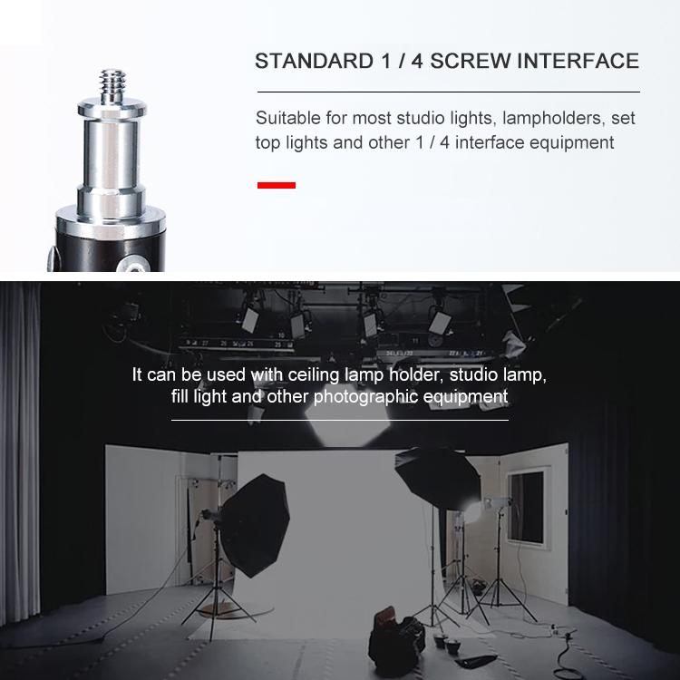 NNEIDS Portable 1.9M Studio Light Tripod - Oubao