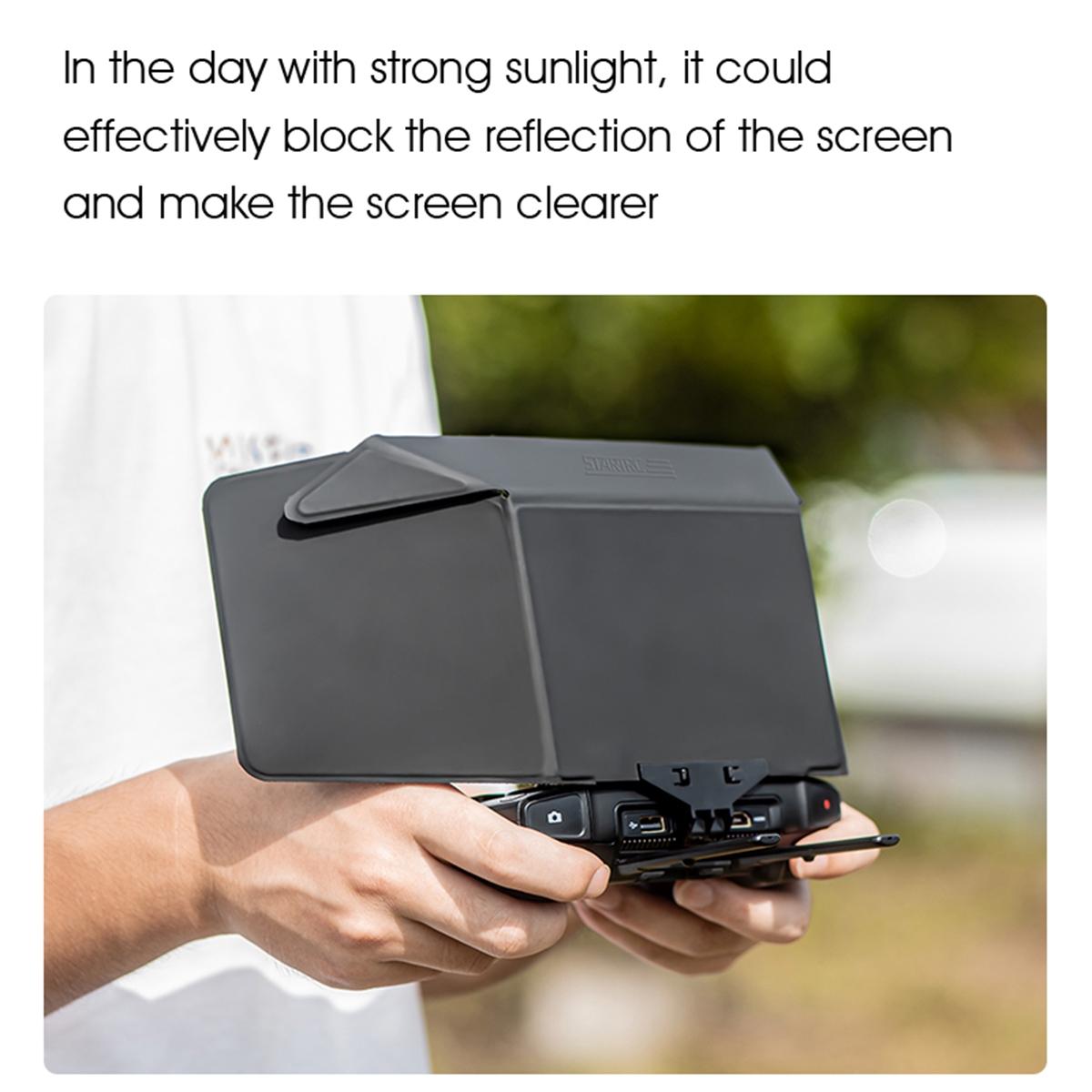 NNEIDS Foldable Sunshade With Screen Bracket For Dji Mavic Drones-1