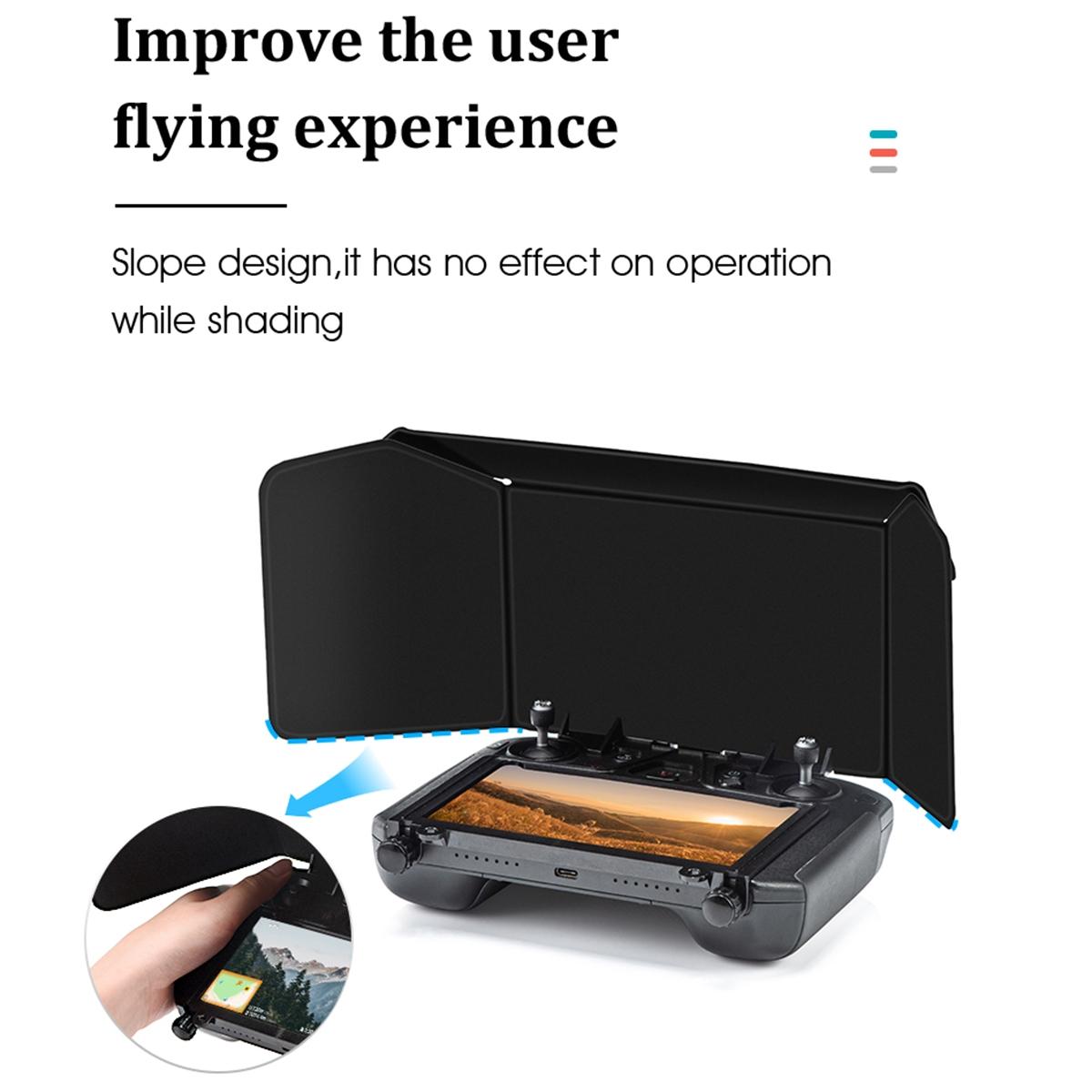 NNEIDS Foldable Sunshade With Screen Bracket For Dji Mavic Drones-2