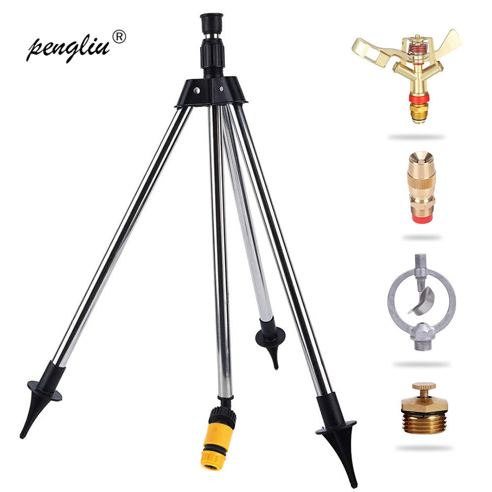 NNEOBA Impulse Sprinkler Garden Watering on Tripod Base