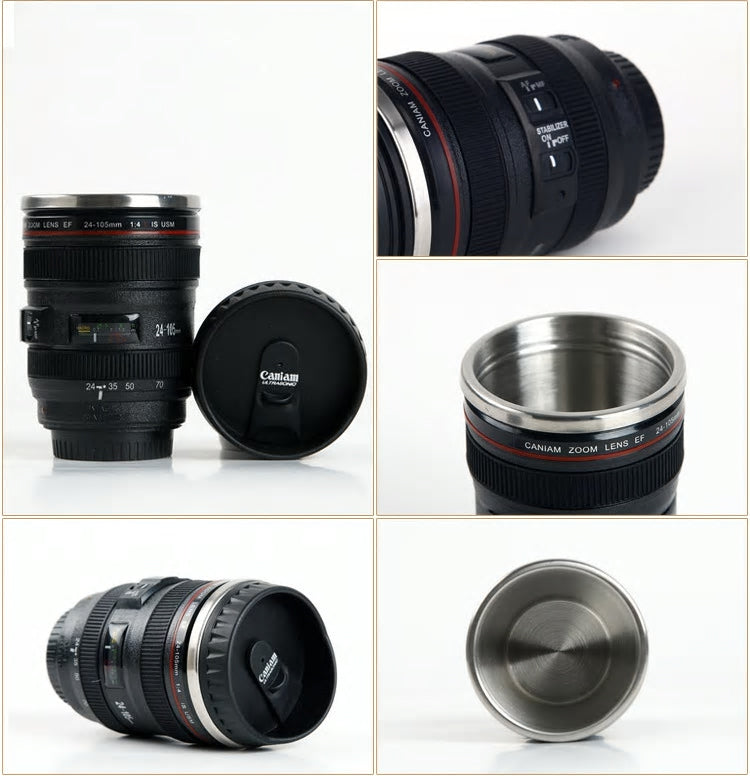 Camera Lens Thermos