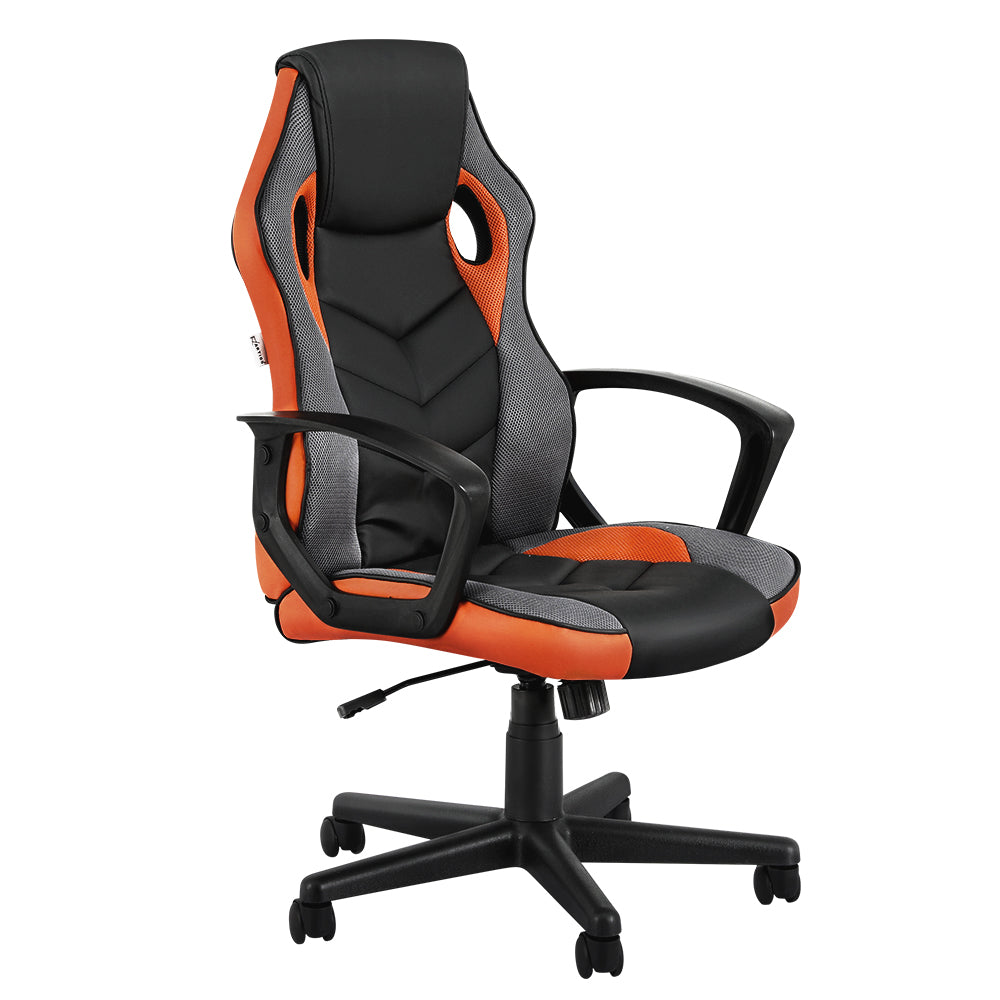 NNEDSZ Gaming Office Chair Computer Executive Racing Chairs High Back Orange