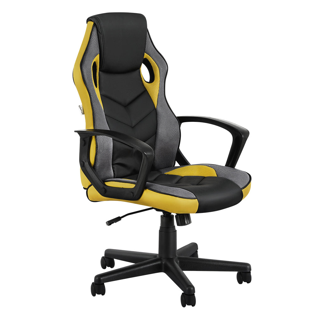 NNEDSZ Gaming Office Chair Computer Executive Racing Chairs High Back Yellow