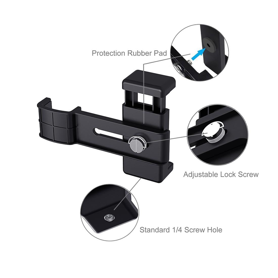 NNEIDS Universal Smartphone Tripod Mount For Dji Pocket 2