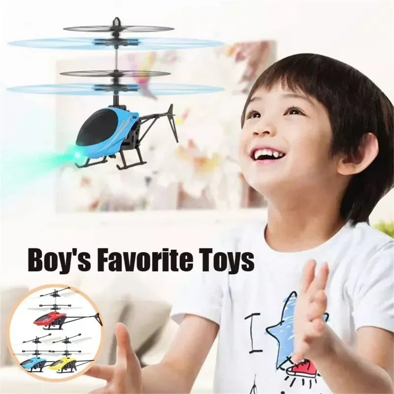 Safe & Fun Rechargeable Mini RC Helicopter Drone
