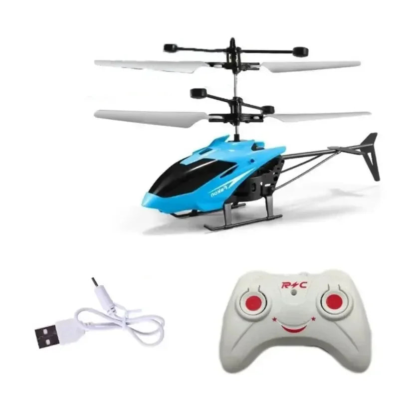 Safe & Fun Rechargeable Mini RC Helicopter Drone