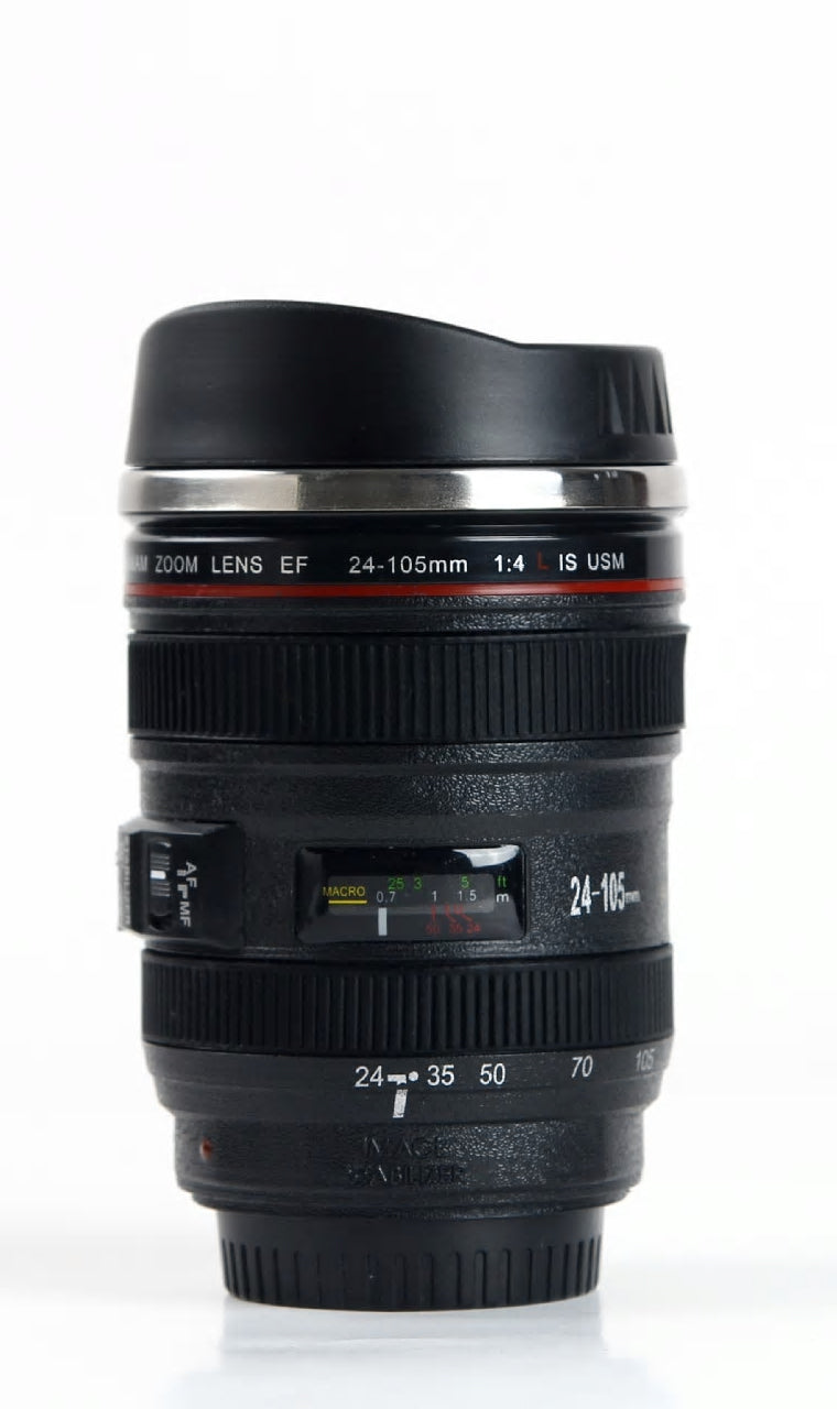 Camera Lens Thermos