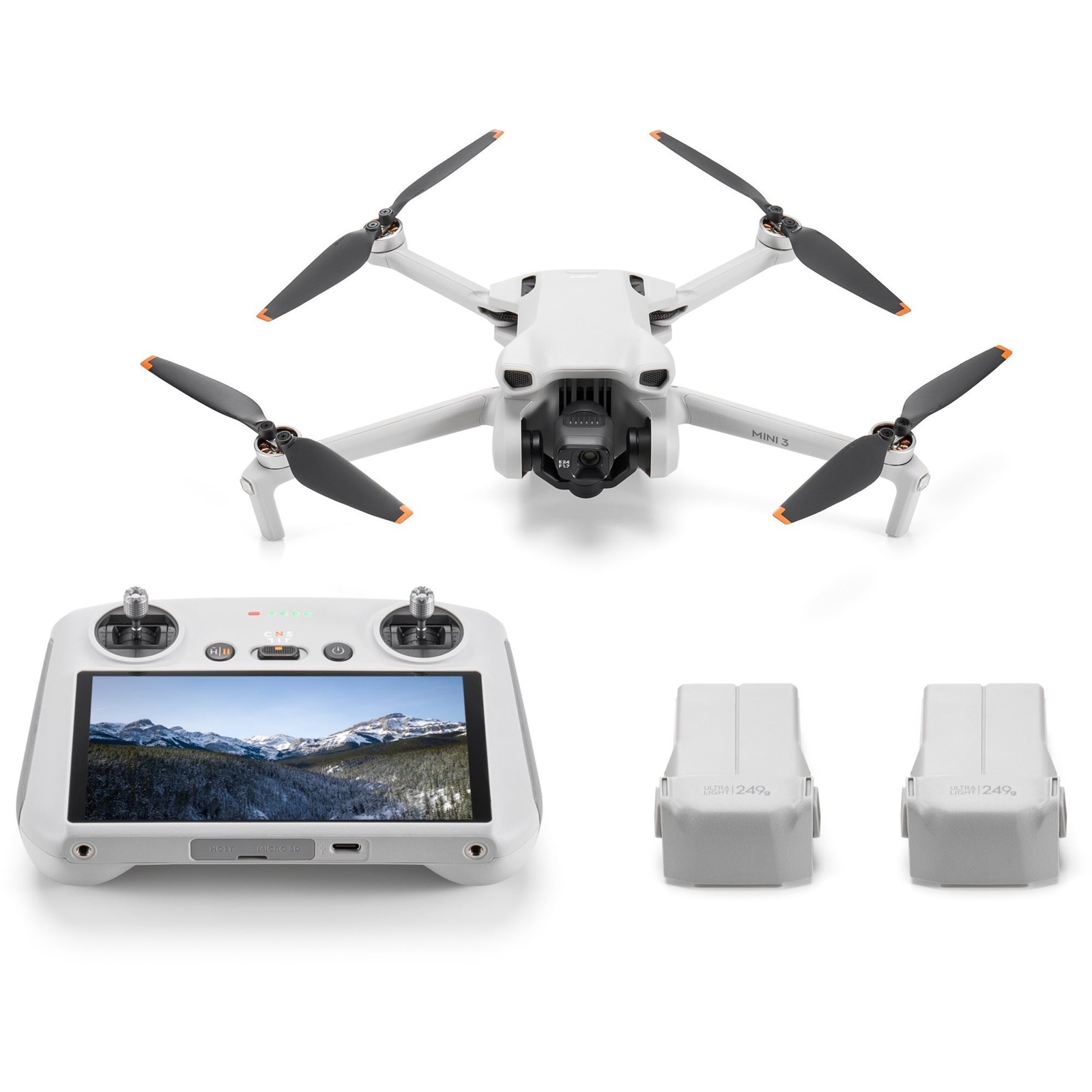 DJI Mini 3 Fly More Combo (DJI RC) (GL) (CP.MA.00000613.01)