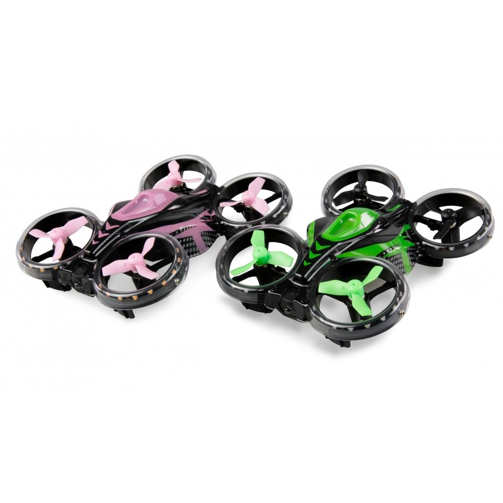 Amewi RC kit Fightstar - set of battle drones, green and pink (4262408976387)