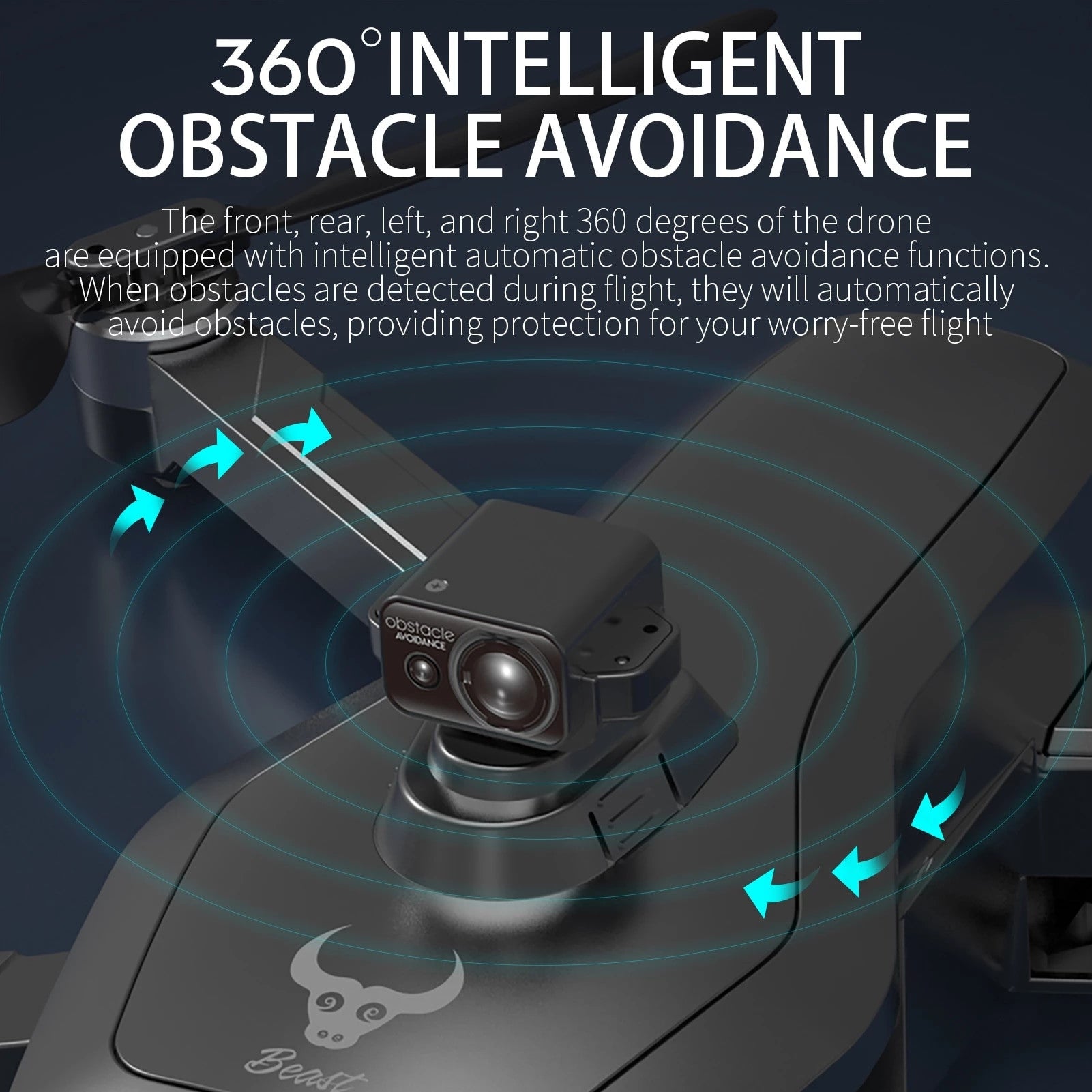 Professional 4K Camera Obstacle Quadcopter 5G FPV Professional Drones