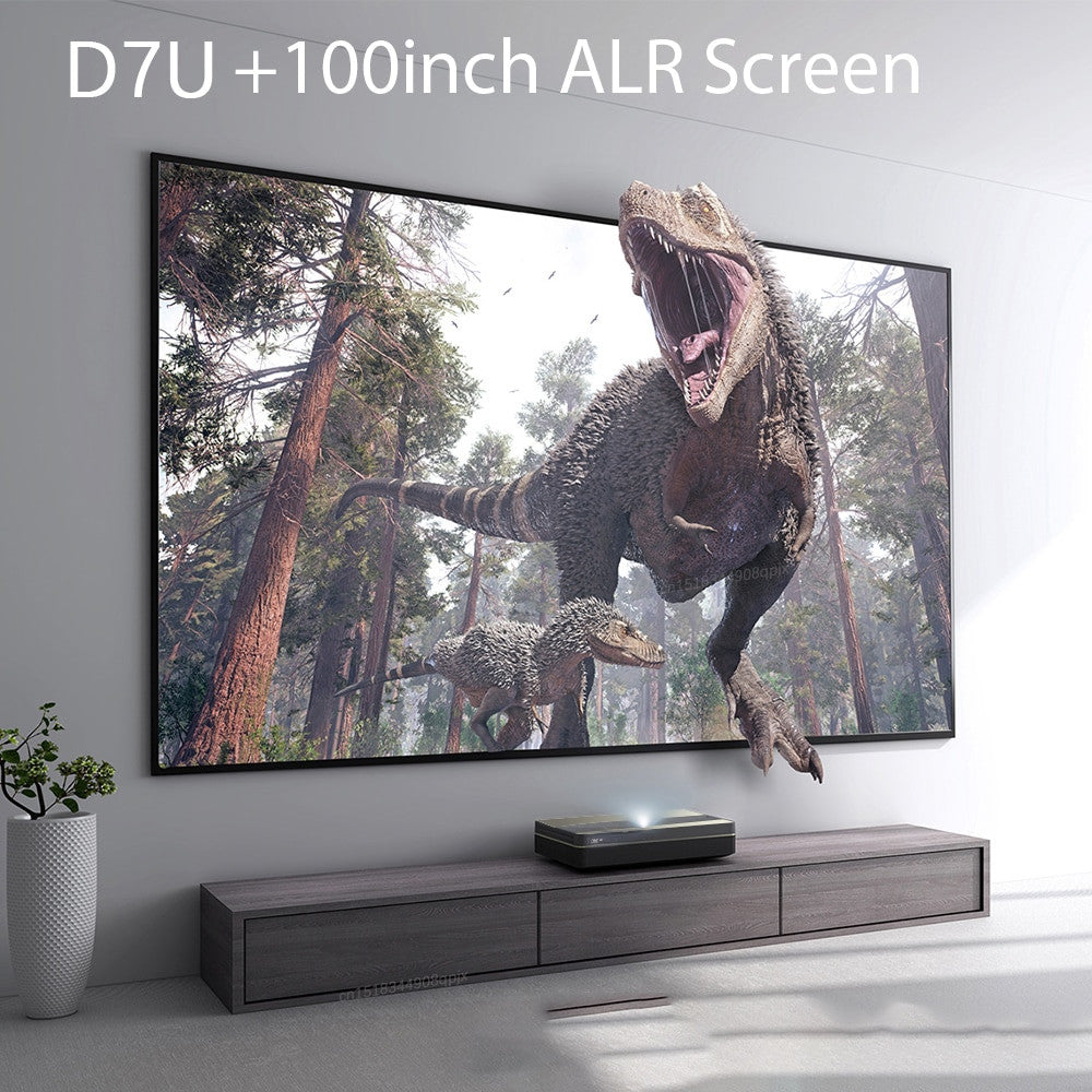 OMMC 4K Projector UHD Laser TV Home Theatre Projector 2500