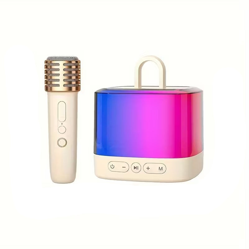 NNETM Mini Karaoke Machine with Wireless Microphones