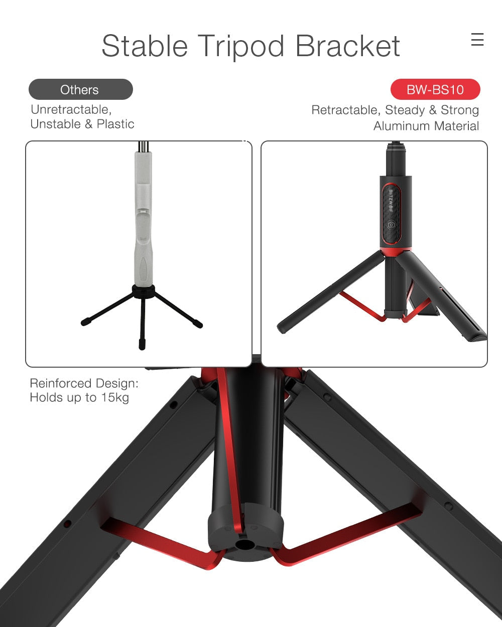 All In One Tripod Selfie Stick Phone Holder bluetooth Retractable Tripod Selfie Stick for iphone for huawei for xiaomi